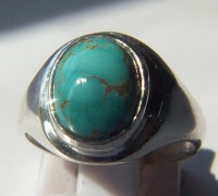 Plata con piedra natural